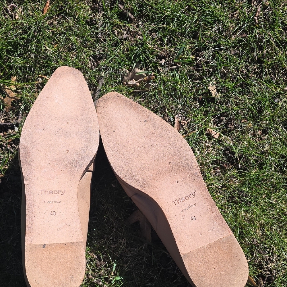 Theory Women's Blush Slip-On Loafers - Picture 4 of 5
